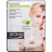Iroha Moisturizing Aloe látková maska s aloe vera a kyselinou hyalurónovou