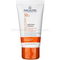 Iwostin Solercin ľahký ochranný krém pre citlivú a alergickú pleť SPF 30  50 ml