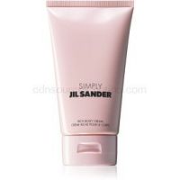 Jil Sander Simply Poudrée Intense telový krém pre ženy 150 ml