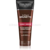 John Frieda Brilliant Brunette Visibly Deeper hydratačný kondicionér na ochranu farby pre tmavé vlasy 250 ml