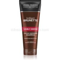 John Frieda Brilliant Brunette Visibly Deeper rozjasňujúci šampón pre hnedé odtiene vlasov 250 ml