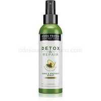 John Frieda Detox & Repair sprej na vlasy pre vlasy namáhané teplom 200 ml