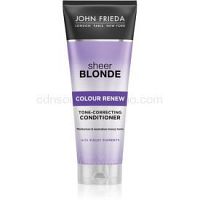 John Frieda Sheer Blonde Colour Renew tónovací kondicionér pre blond vlasy 250 ml