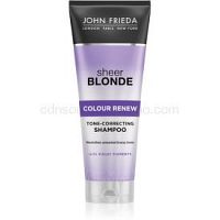 John Frieda Sheer Blonde Colour Renew tónovací šampón pre blond vlasy 250 ml