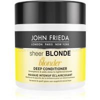 John Frieda Sheer Blonde Go Blonder obnovujúca maska pre všetky odtiene blond 150 ml