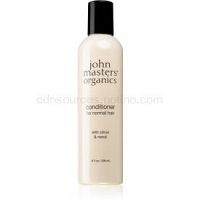 John Masters Organics Citrus & Neroli tekutý organický kondicionér na normálne vlasy 236 ml