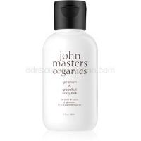 John Masters Organics Geranium & Grapefruit telové mlieko 60 ml