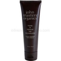 John Masters Organics Honey & Hibiscus obnovujúca maska pre posilnenie vlasov 118 ml
