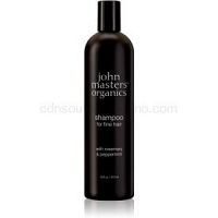 John Masters Organics Rosemary & Peppermint šampón pre jemné vlasy 473 ml