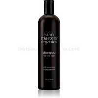 John Masters Organics Rosemary & Peppermint šampón pre jemné vlasy 473 ml