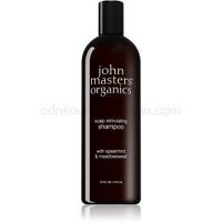 John Masters Organics Scalp stimulujúci šampón pre mastné vlasy a vlasovú pokožku 473 ml