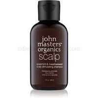 John Masters Organics Scalp stimulujúci šampón pre zdravú pokožku hlavy 60 ml
