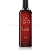 John Masters Organics Zinc & Sage šampón a kondicionér 2 v1 473 ml