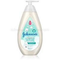 Johnson's Baby Cottontouch pena do kúpeľa a čistiaci gél 2v1 pre deti 500 ml