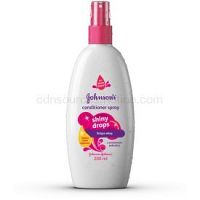 Johnson's Baby Shiny Drops bezoplachový kondicionér v spreji s arganovým olejom od 18 mesiacov  200 ml