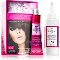 Kallos Glow permanentná farba na vlasy odtieň 653 Chocolate Brown