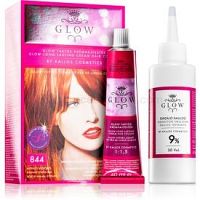 Kallos Glow permanentná farba na vlasy odtieň 844 Intense Copper Red