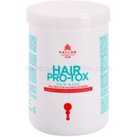 Kallos KJMN maska pre slabé a poškodené vlasy s kokosovým olejom, kyselinou hyalurónovou a kolagénom 1000 ml