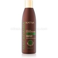 Kativa Macadamia hydratačný kondicionér na lesk a hebkosť vlasov 250 ml