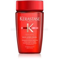 Kérastase Soleil Bain Après-Soleil hydratačný šampón pre vlasy namáhané chlórom, slnkom a slanou vodou s UV filtrom  80 ml