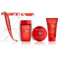 Kérastase Soleil cestovné balenie (pre vlasy namáhané chlórom, slnkom a slanou vodou) s UV filtrom