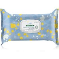 Klorane Bébé Calendula jemné čistiace obrúsky pre deti od narodenia 70 ks