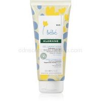 Klorane Bébé Calendula jemný umývací gél pre deti od narodenia s pumpičkou 200 ml