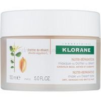 Klorane Desert Date vyživujúca maska pre lámavé a namáhané vlasy 150 ml
