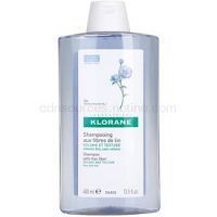Klorane Flax Fiber šampón pre jemné vlasy bez objemu 400 ml
