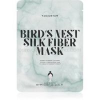 KOCOSTAR Bird's Nest Silk Fiber Mask plátenná maska pre intenzívnu hydratáciu pleti  25 ml