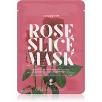 KOCOSTAR Rose Mask Sheet plátenná maska pre regeneráciu pleti  20 ml