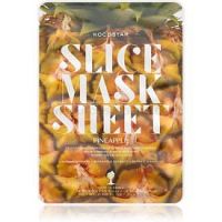 KOCOSTAR Slice Mask Sheet Pineapple plátenná maska so spevňujúcim účinkom  20 ml