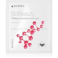 KORIKA SciBeauty plátenná maska proti vráskam v dekolte