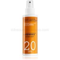 Korres Yoghurt  emulzia na opaľovanie SPF 20 200 ml