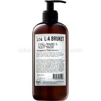 L:A Bruket Body tekuté mydlo s bergamotom a pačuli na ruky a telo 450 ml