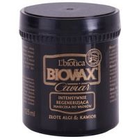 L’biotica Biovax Glamour Caviar výživná regeneračná maska s kaviárom 125 ml