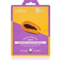 L’biotica Vegan Organic Papaya čistiaca pleťová maska 1 ks