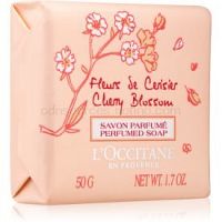 L’Occitane Fleurs de Cerisier  parfémované mydlo pre ženy 50 g 