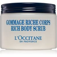 L’Occitane Karité jemný telový peeling 200 ml