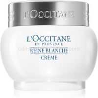 L’Occitane Reine Blanche hydratačný a rozjasňujúci pleťový krém pre zjednotenie farebného tónu pleti 50 ml