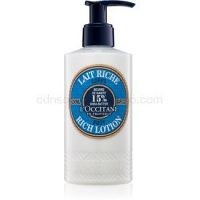 L’Occitane Shea Butter Body výživné telové mlieko  250 ml