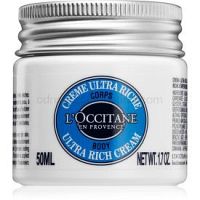 L’Occitane Shea Butter Body výživný telový krém pre suchú až veľmi suchú pokožku 50 ml