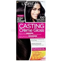 L’Oréal Paris Casting Creme Gloss farba na vlasy odtieň 100 Deep Black  