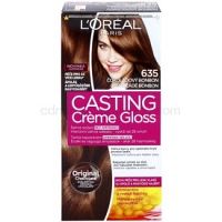 L’Oréal Paris Casting Creme Gloss farba na vlasy odtieň 635 Chocolate Candy