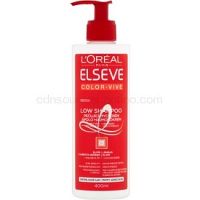 L’Oréal Paris Elseve Color-Vive Low Shampoo ochranný krém na umývanie pre suché a farbené vlasy 400 ml
