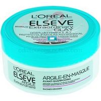 L’Oréal Paris Elseve Extraordinary Clay čistiaca maska pre rýchlo sa mastiace vlasy 150 ml