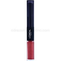 L’Oréal Paris Infallible dlhotrvajúci rúž a lesk na pery 2 v 1 odtieň 312 Incessant Russet 5 ml