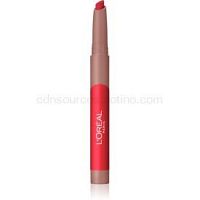 L’Oréal Paris Infallible Matte Lip Crayon rúž v ceruzke s matným efektom odtieň 111 Little Chili 2,5 g