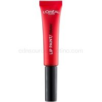 L’Oréal Paris Lip Paint tekutý rúž s matným efektom odtieň 204 Red Actually 8 ml