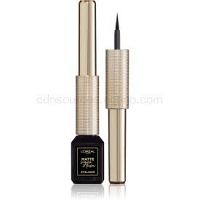 L’Oréal Paris Superliner Matte Signature tekuté linky na oči odtieň 01 Black Signature